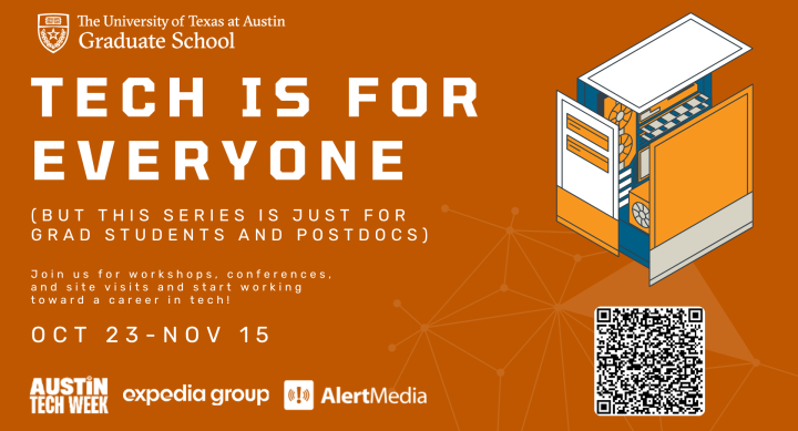 Tech is for everyone graphic